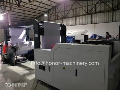 Automatický řezací a balicí stroj velikosti A4